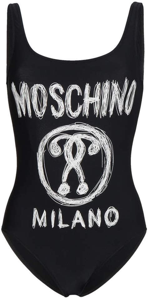 moschino swimsuit bebe rexha.